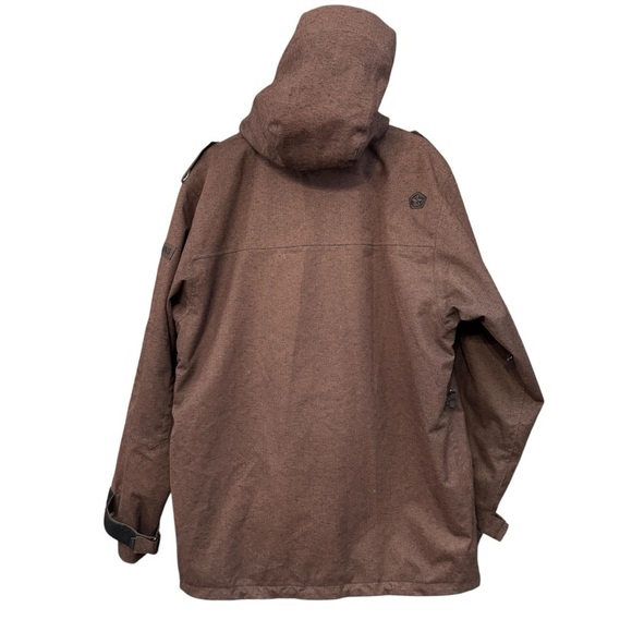 Sessions Ridge Series Men’s Ski/Snowboard Jacket M Brown RECCO - Picture 3 of 15